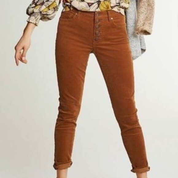 CAbi Pants - EUC CAbi Button Fly Skinny Corduroy pants sz 10